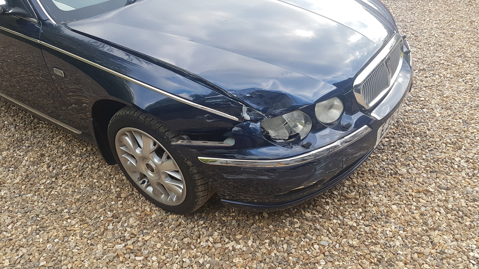 Rover S Return Fixing A Written Off Rover 75 Autocar