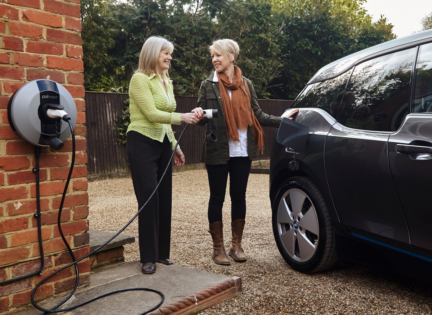 Electric car charging at home no driveway deals