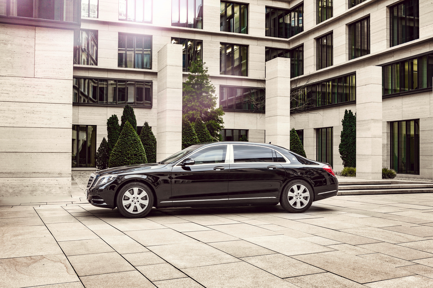 Bullet Proof Mercedes Maybach S600 Guard Revealed Autocar