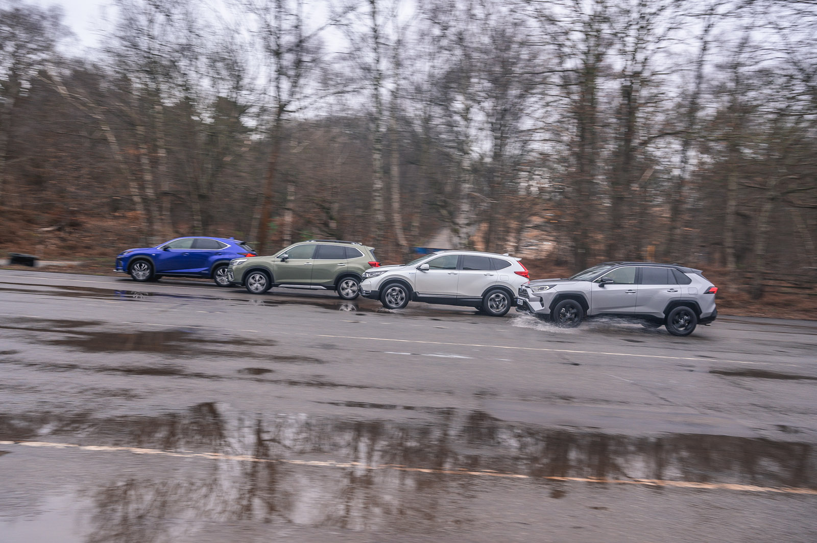 Hybrid Mega Test Part One Lexus Vs Honda Vs Subaru Vs