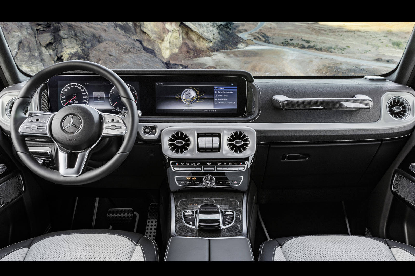 Mercedes Benz G Class Interior Revealed Ahead Of January Launch Autocar
