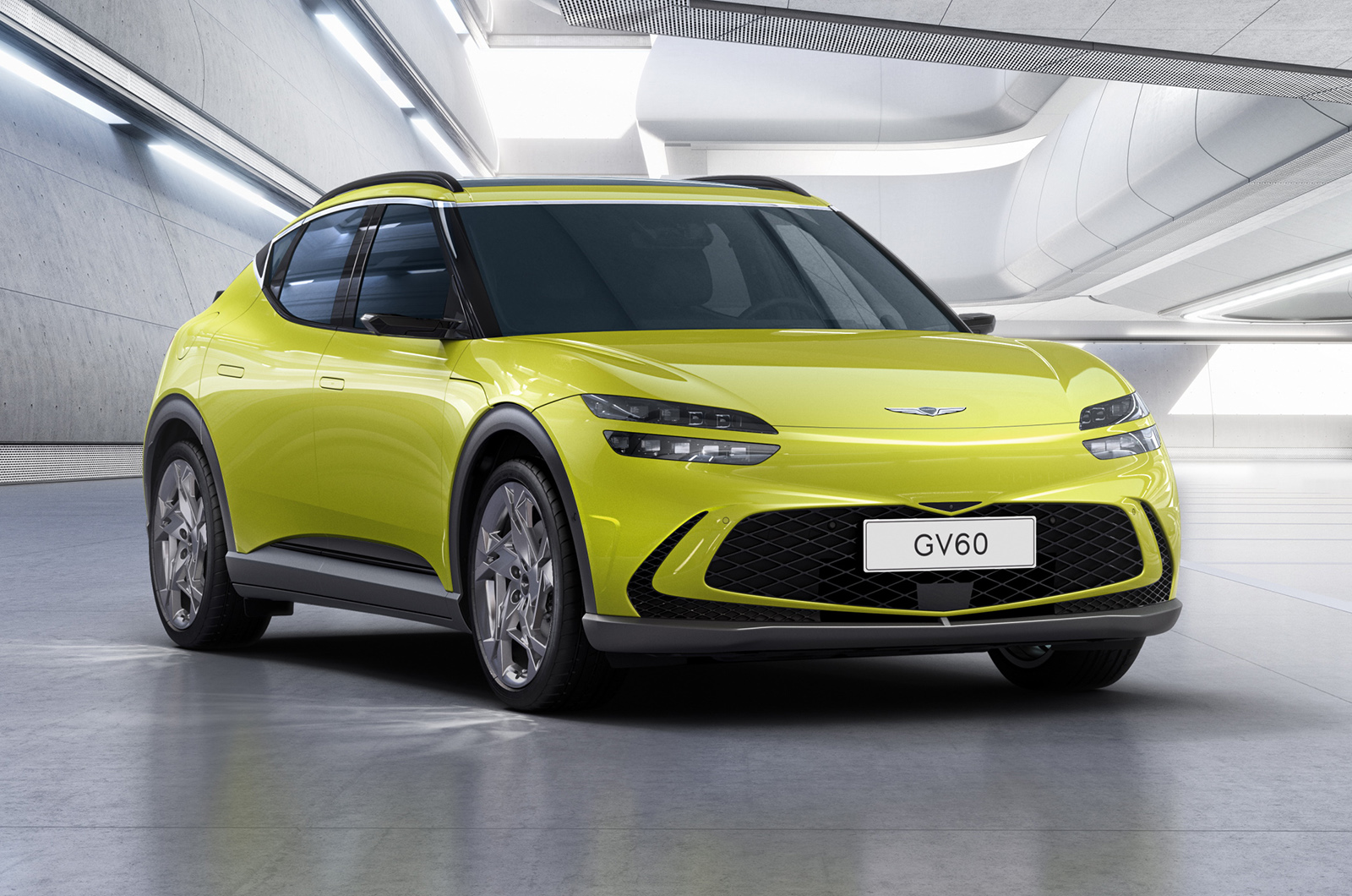 New Genesis GV60 is premium brand's first bespoke EV 1 aria-label="1 genesis gv60 1"
