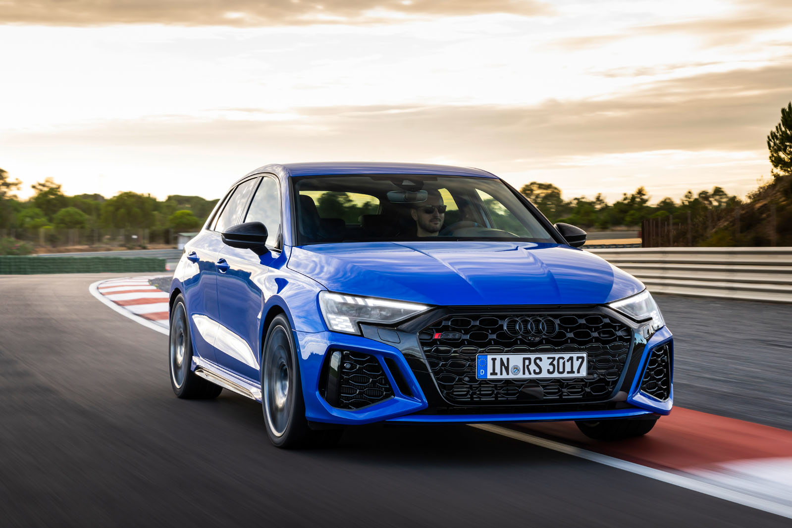 Audi Rs3 bleue Miniature 