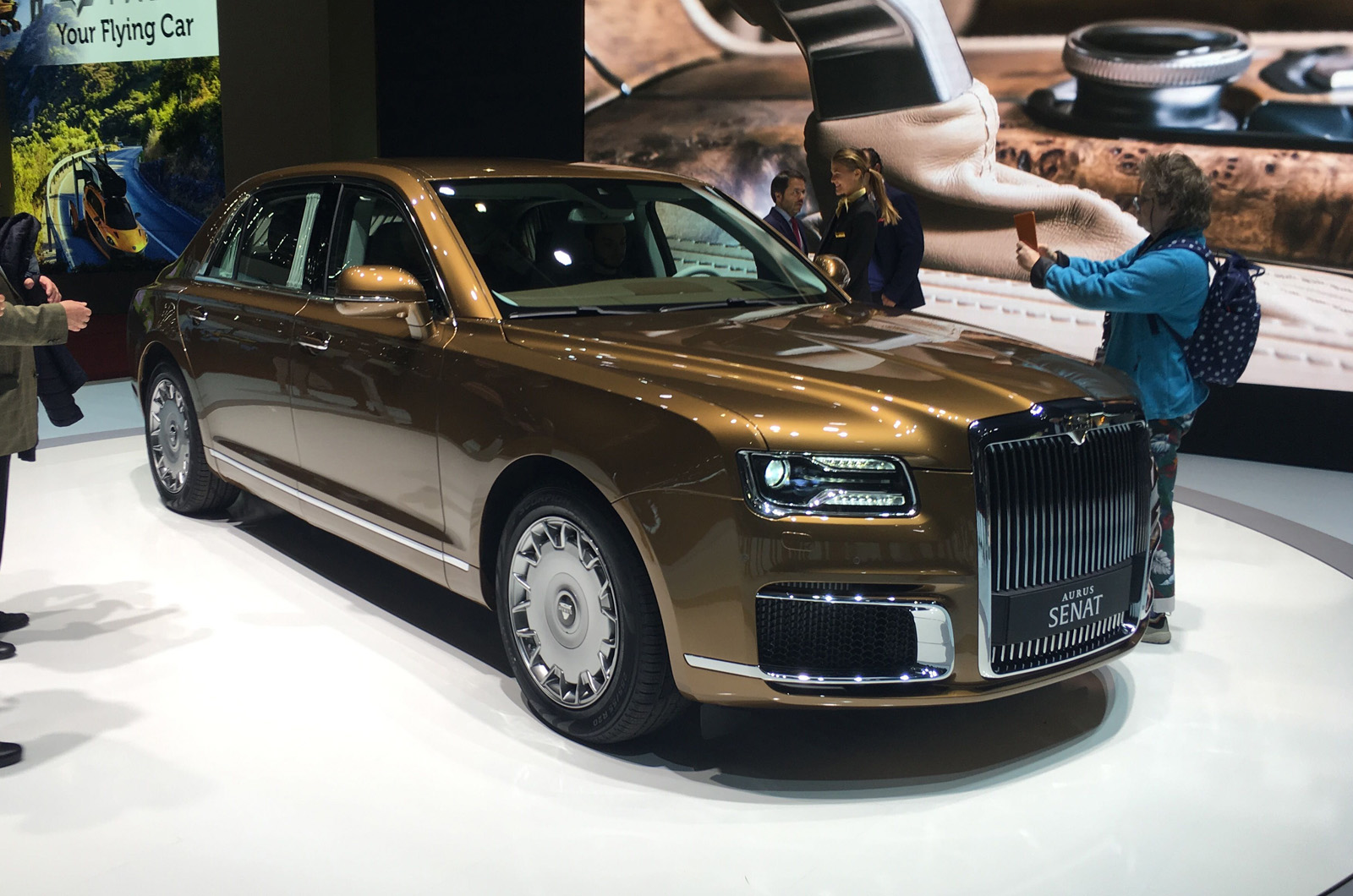 Aurus Senat: European debut for Russian limousine