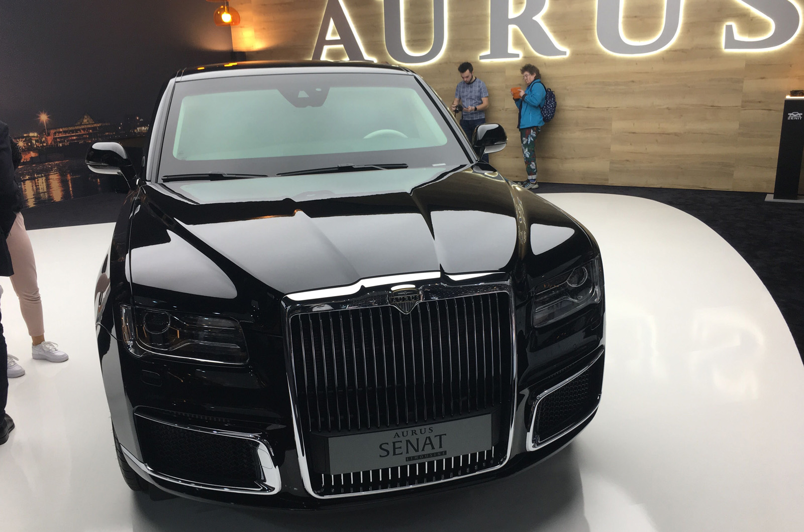 Aurus Senat: European debut for Russian limousine