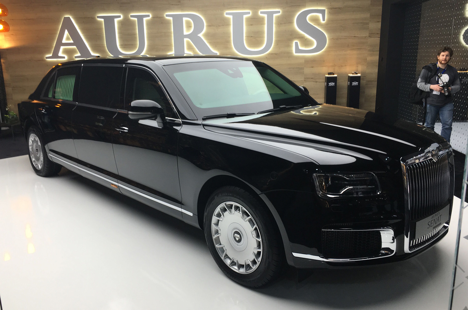 Aurus Senat: European debut for Russian limousine