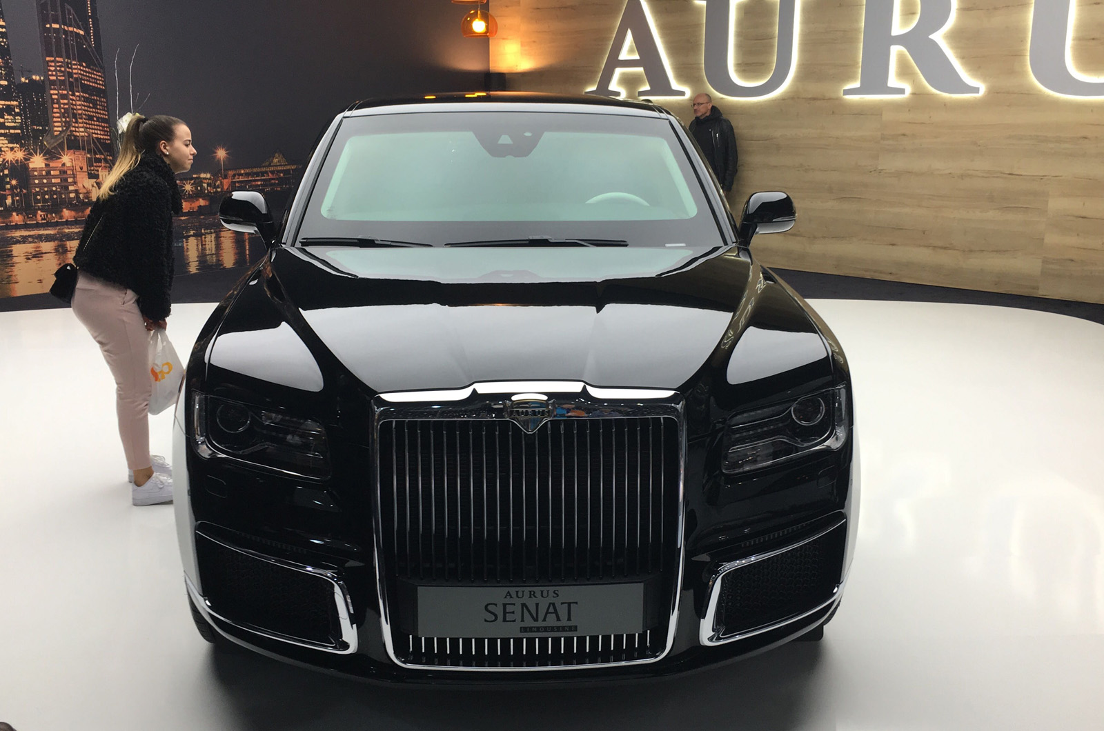 Aurus Senat: European debut for Russian limousine