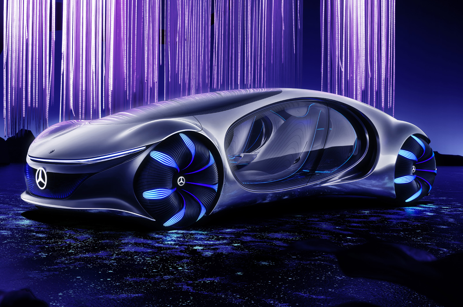 Futuristic Mercedes Concept Vehicle (First Look)