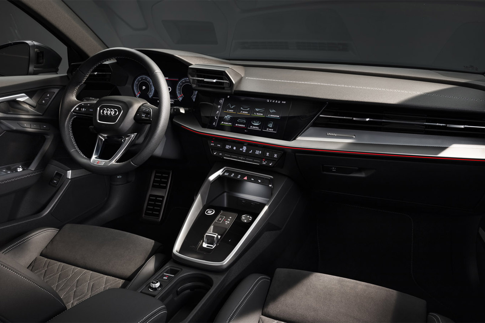 New Audi A3 saloon gets mild hybrid and coupe looks Autocar