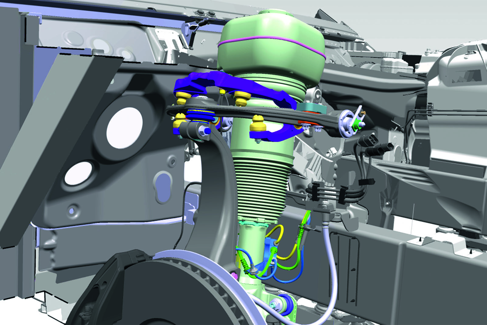 Rolls Royce Ghost rear right air suspension