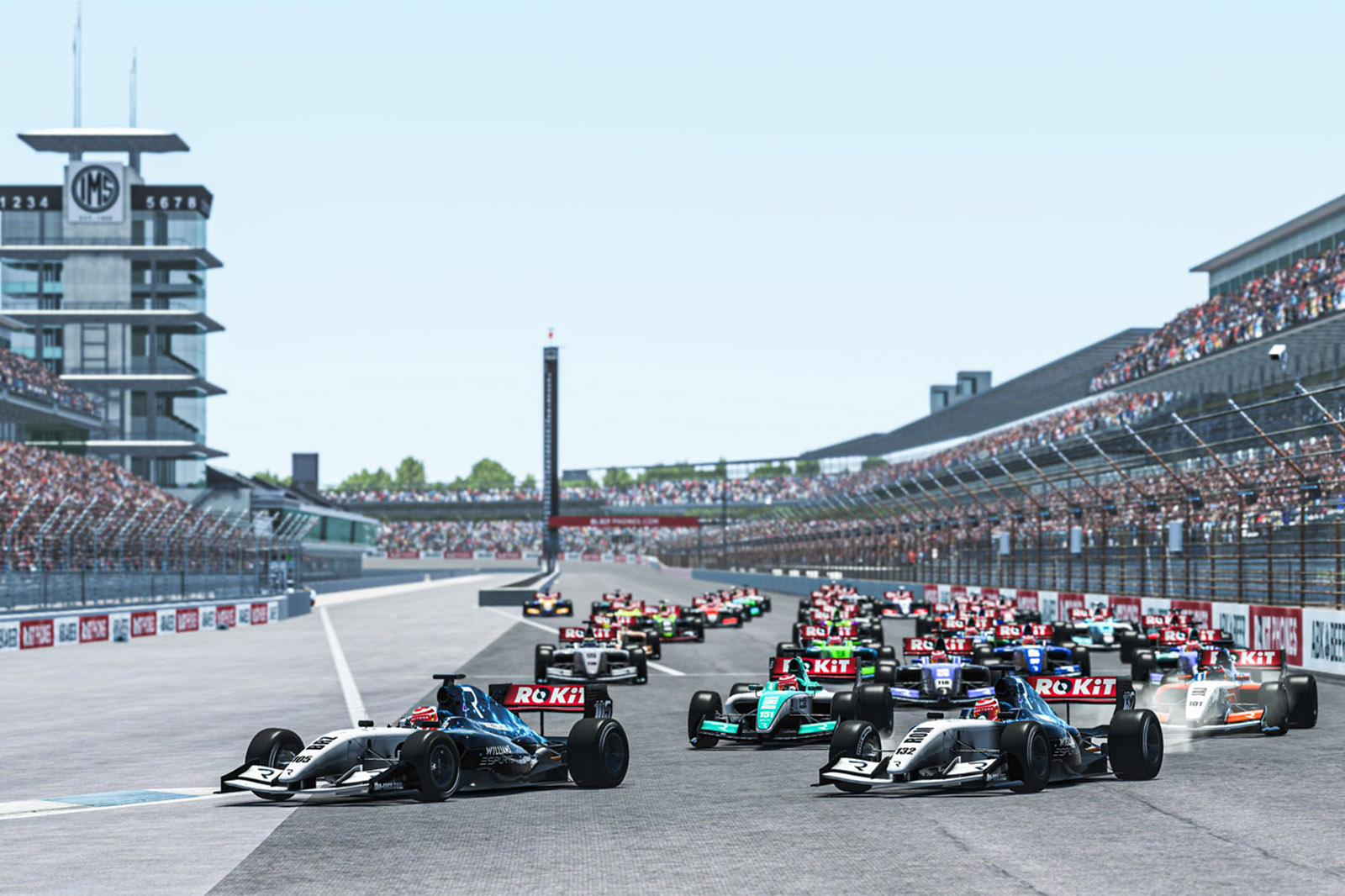 Simulateur ou partie de racing Formule 1 - Virtual Planet