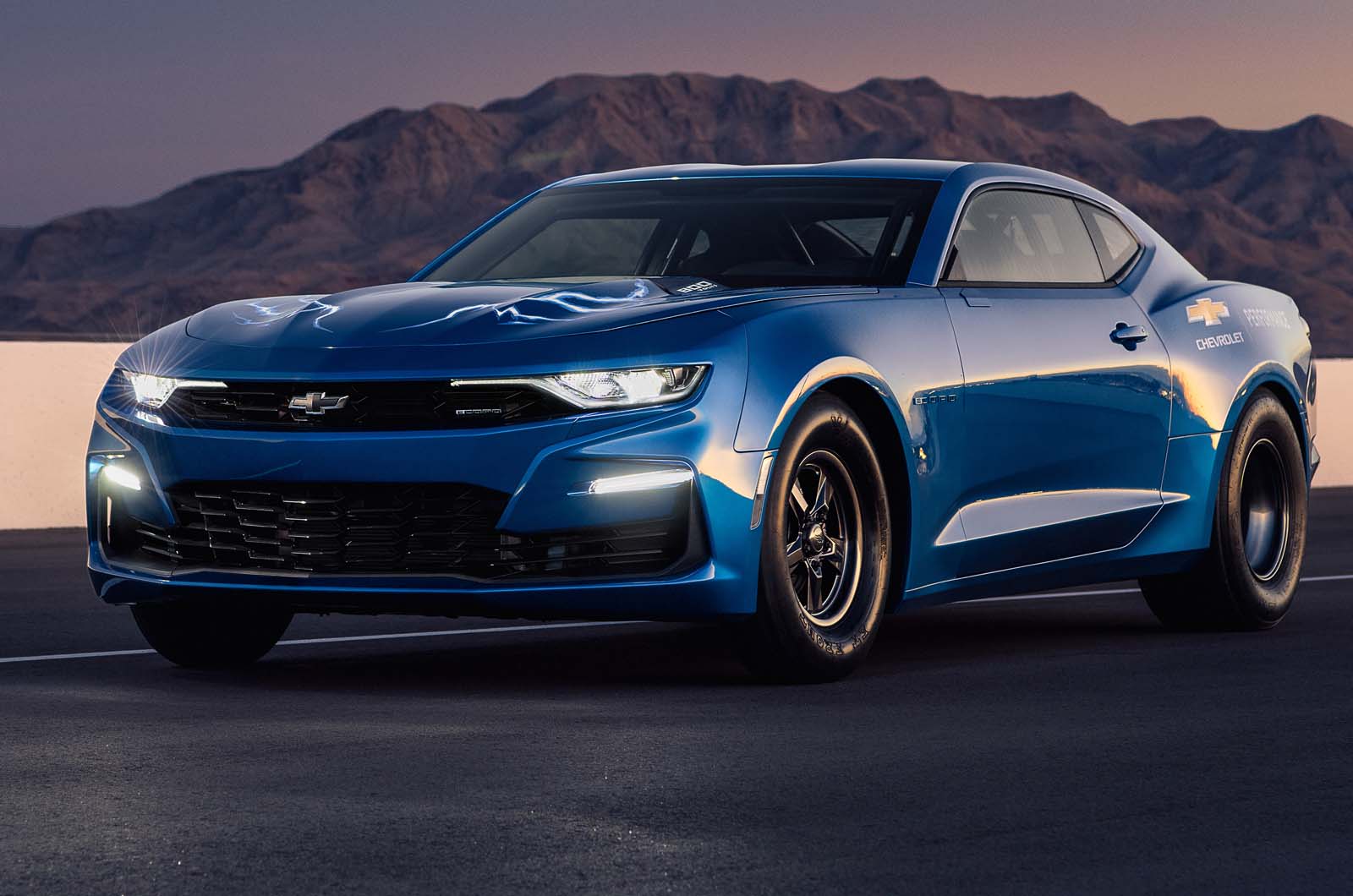 Electric Chevrolet Camaro Drag Racer Revealed At Sema Autocar