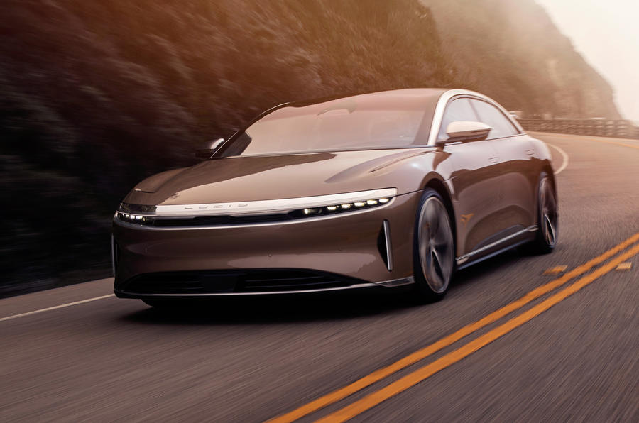 Lucid Air electric saloon makes UK debut Autocar