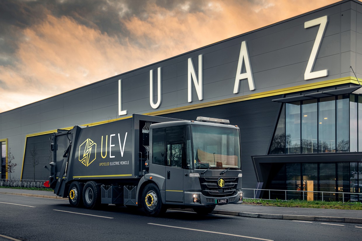 First ride: Lunaz Upcycled Electric Vehicle bin lorry