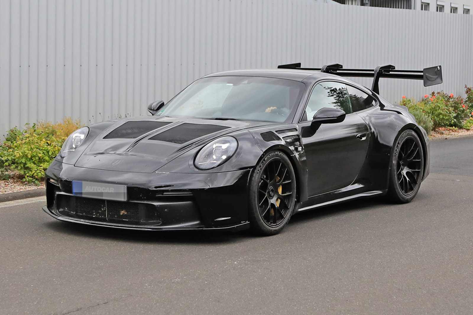 Extreme Porsche 911 Gt3 Rs Prototype Seen For The First Time Autocar