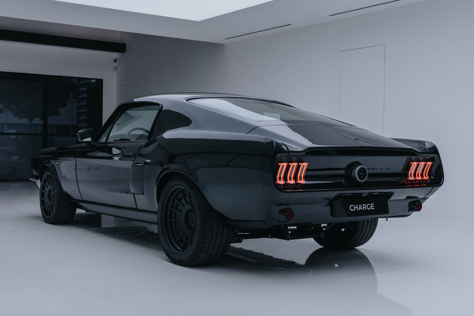 Electric mustang muscle car deals