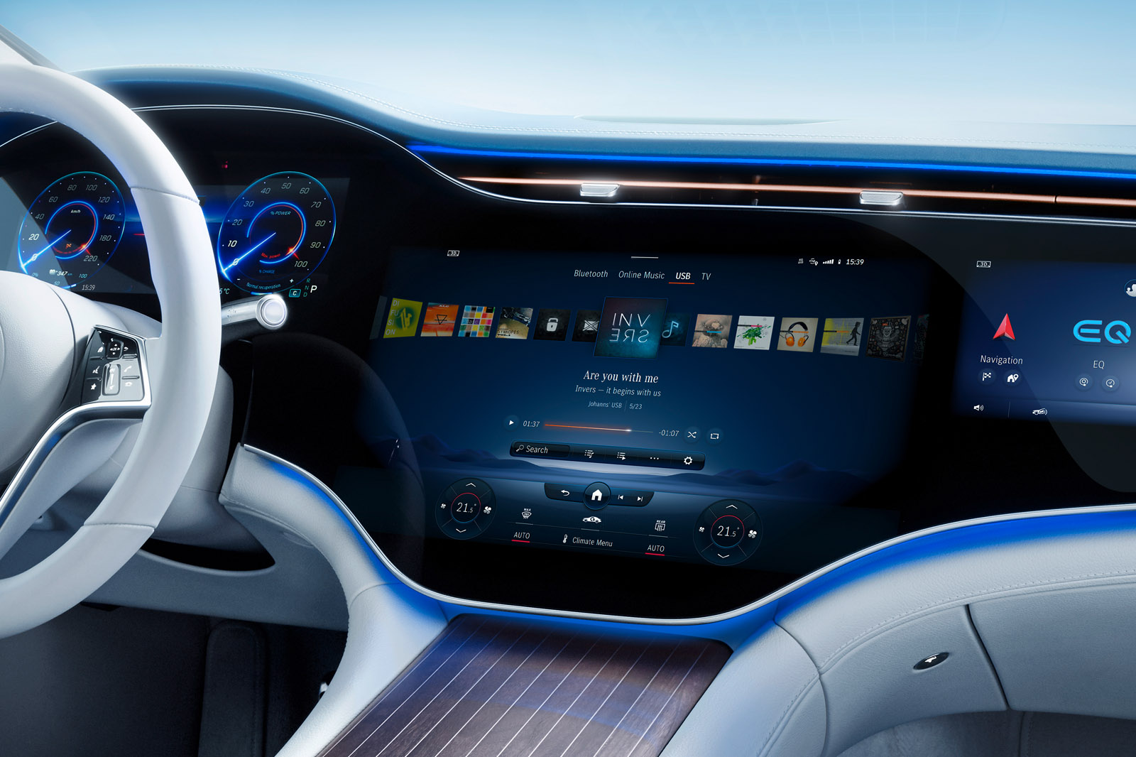 New Mercedes EQS packs S Class tech is most aero efficient car