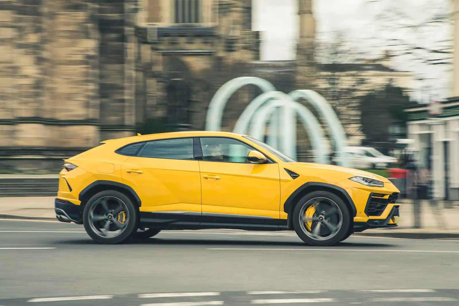 Yellow puma car store