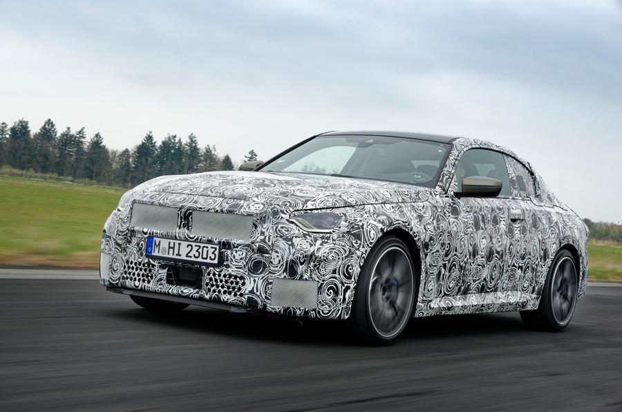 New 2022 BMW 2 Series Coupé to make debut at Goodwood 1 aria-label="99 bmw 2 series coupe m240i 2022 proto drive hero front 0"
