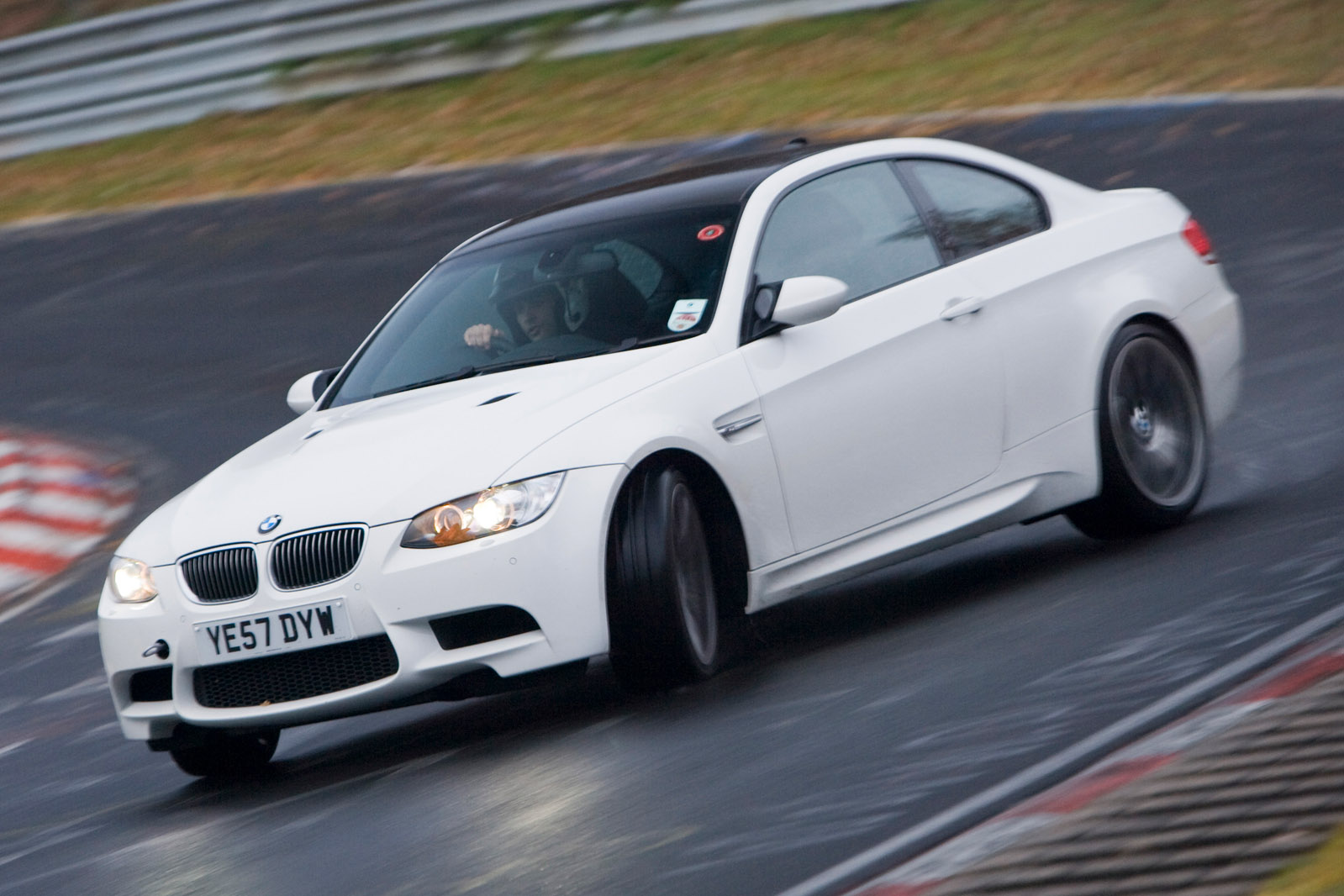 Glossy black Cupspoiler Front BMW M3 E92E93  SC Styling