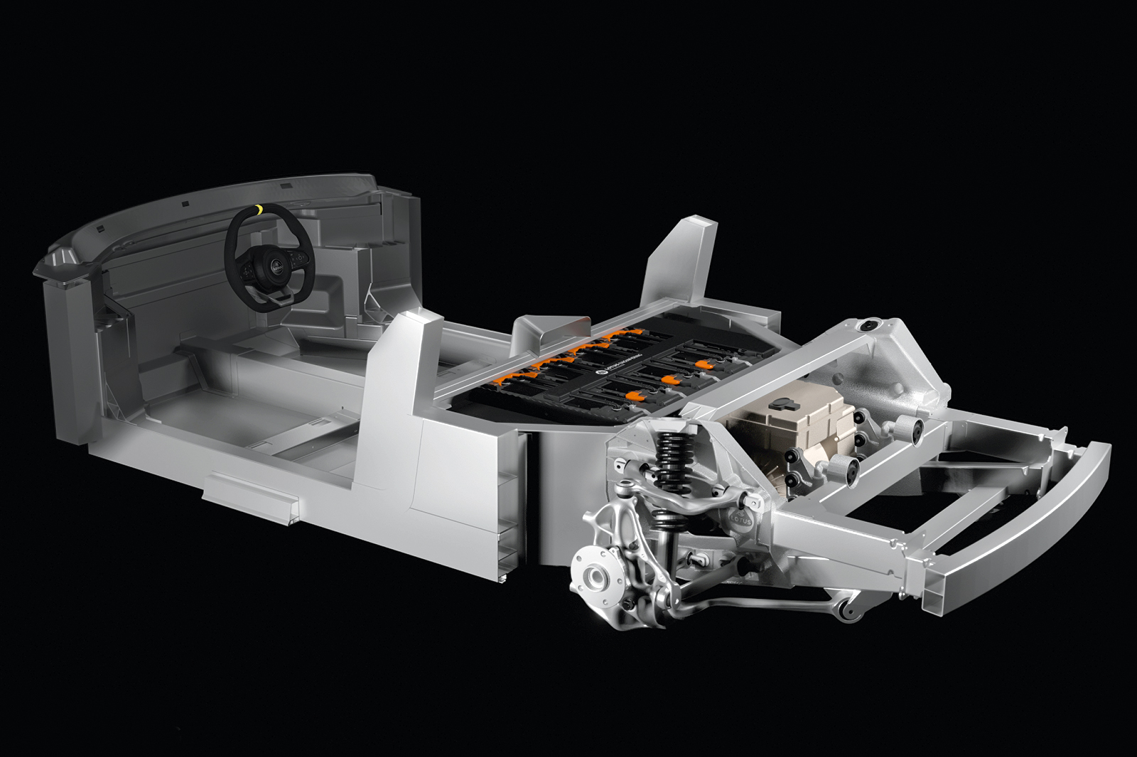 The science behind Lotus's E-Sports architecture 1 aria-label="99 under the skin lotus ev platform lead"