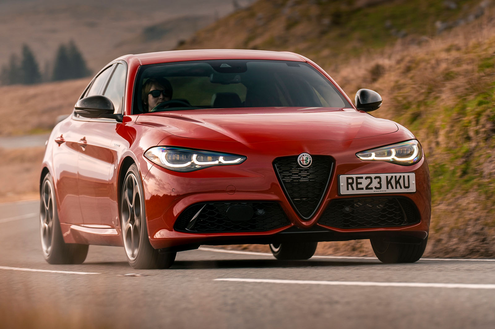 Alfa Romeo Giulia 2023 UK first drive