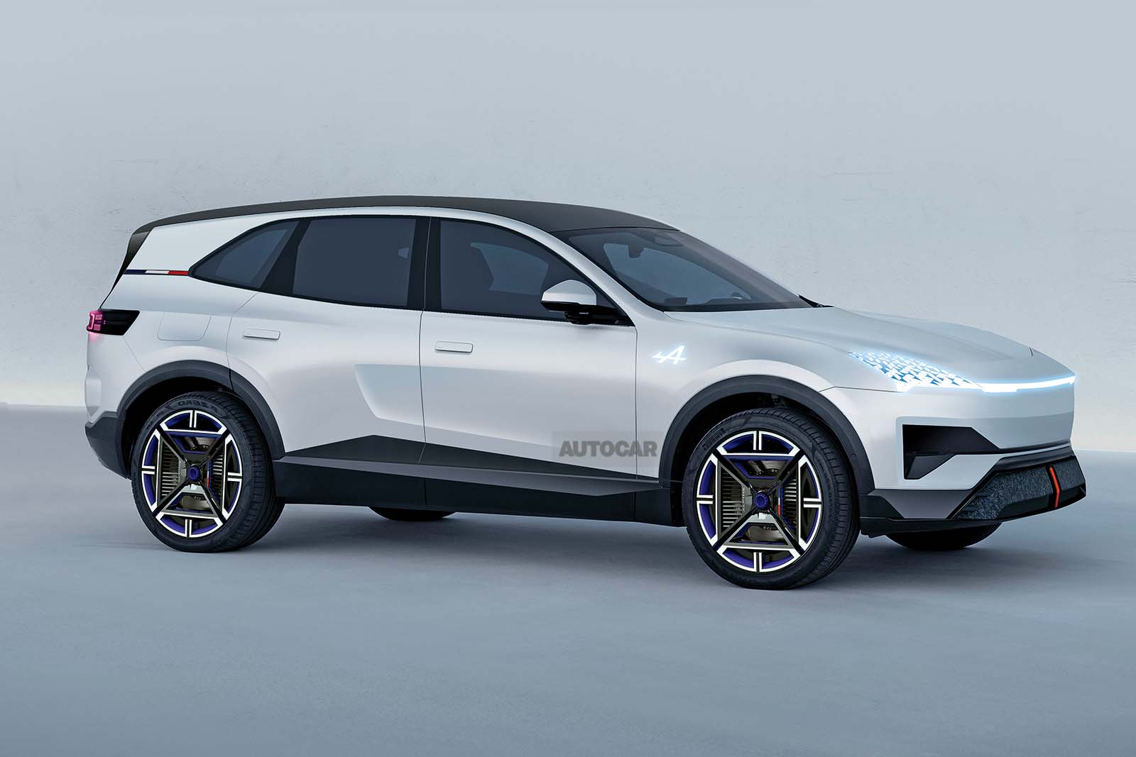 Nieuwe elektrische SUV’s van Alpine krijgen een op de A110 geïnspireerd rijgedrag