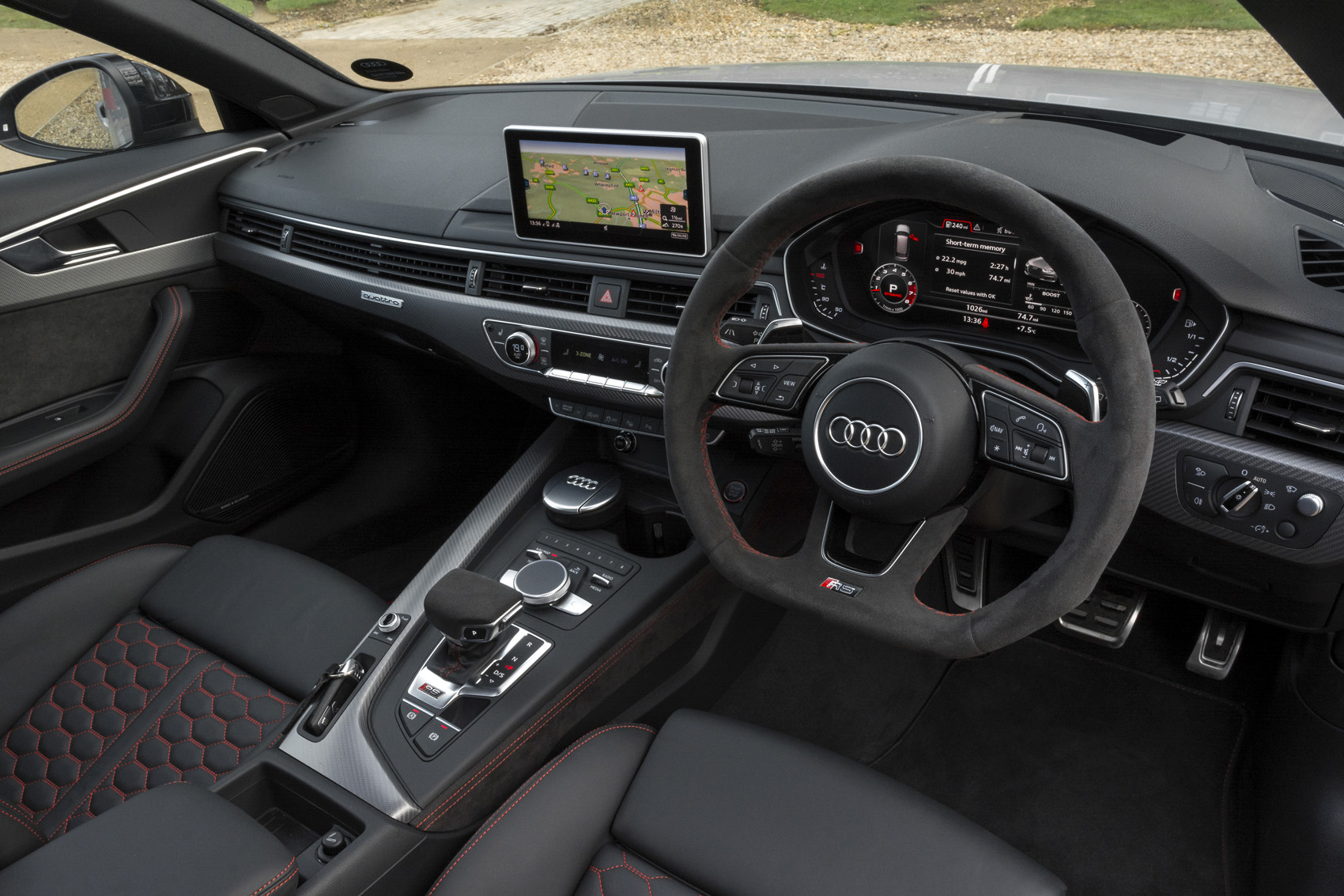 Audi RS4 avant with HQ interior 2022 3D model - Vehicles on 3DModels