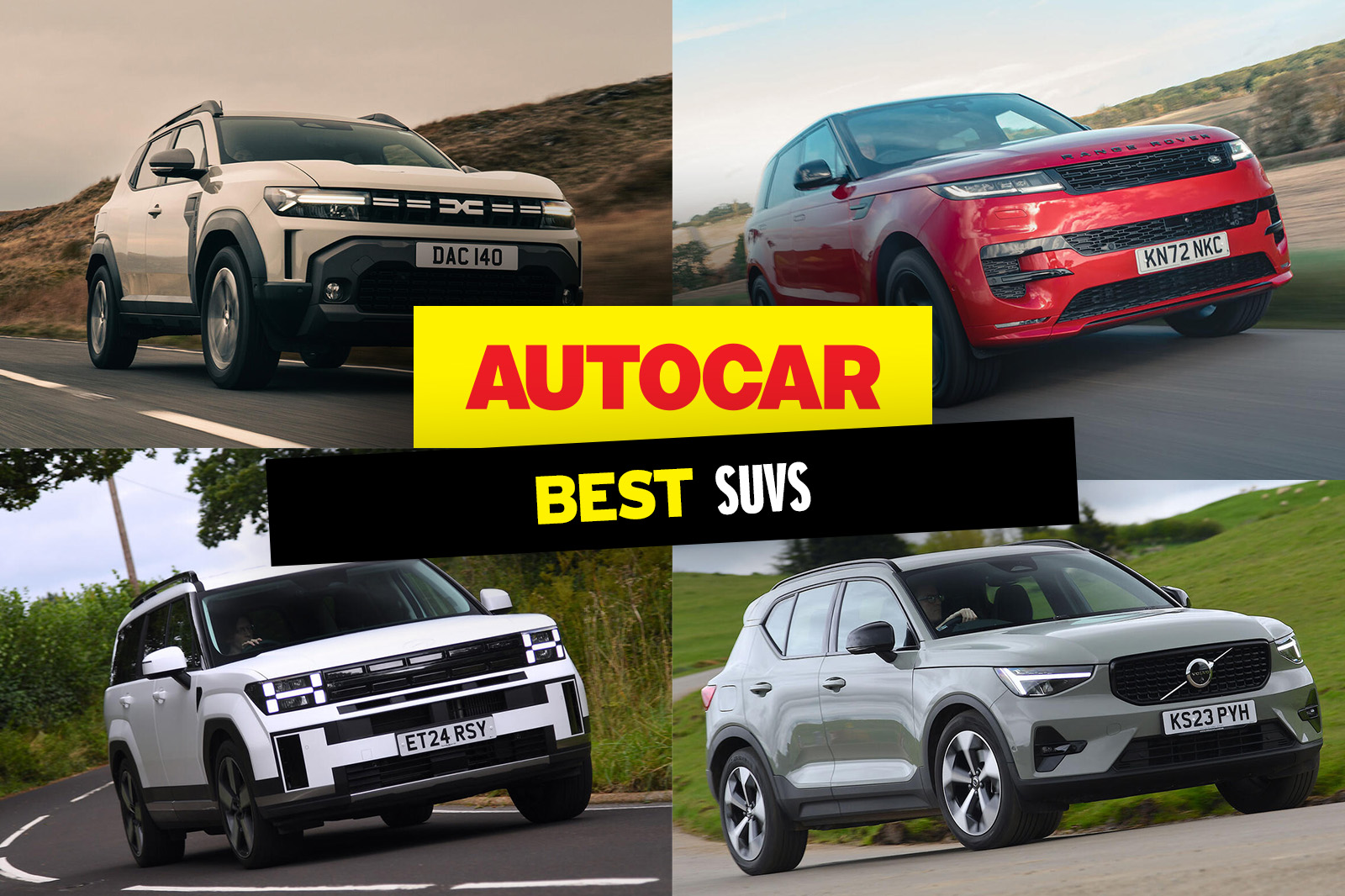 The best SUVs tested, rated and ranked Autocar(00)