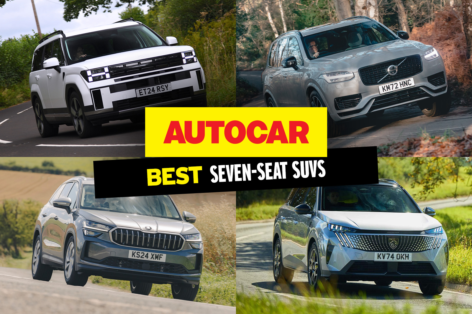 Top 10 best sevenseat cars driven and ranked Autocar