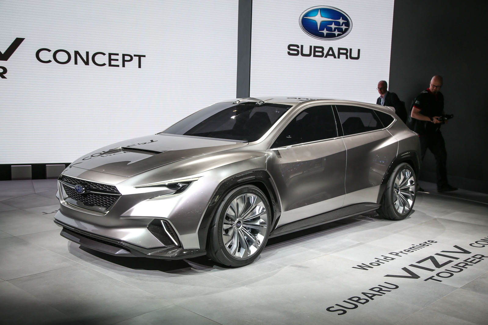 Subaru Viziv Tourer Concept Shows Look Of Future Hot Estate Autocar