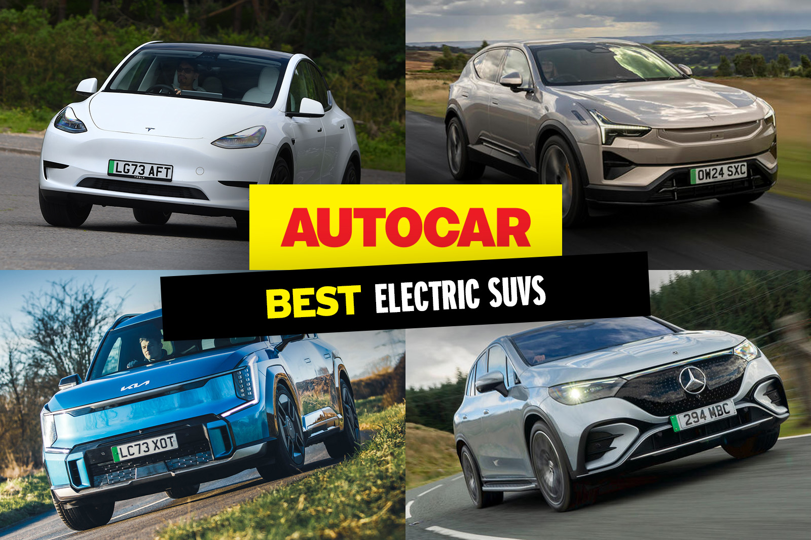 The best electric SUVs driven and ranked Autocar