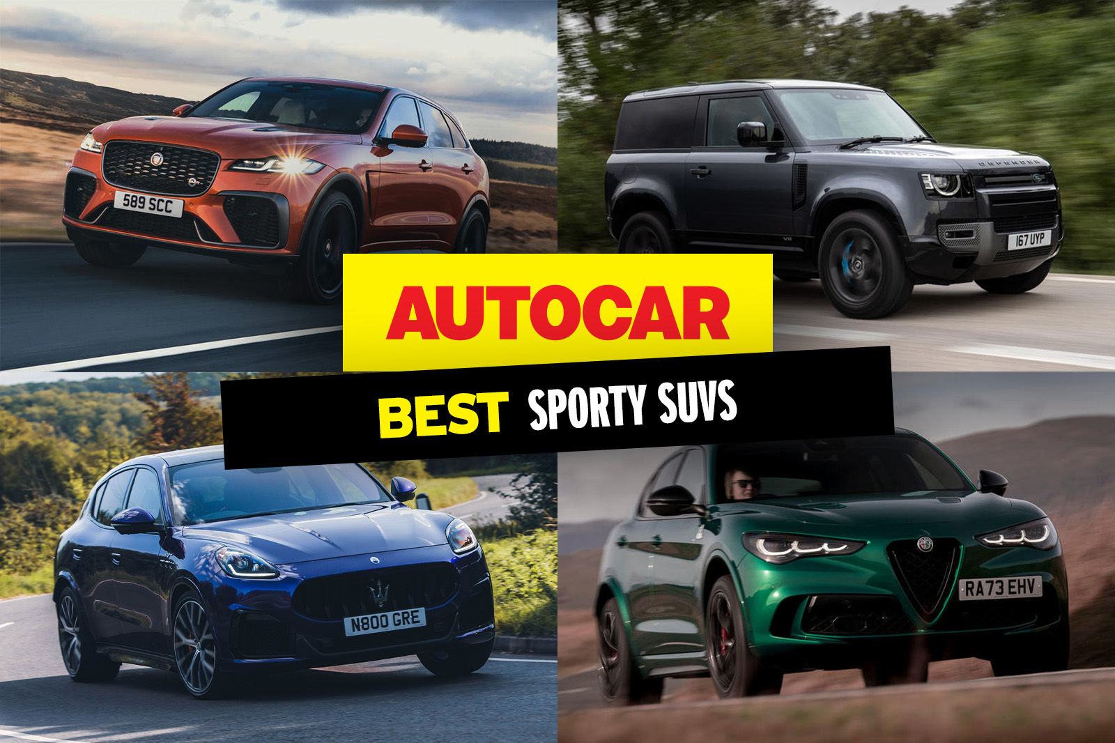 The best sports SUVs driven rated and ranked Autocar