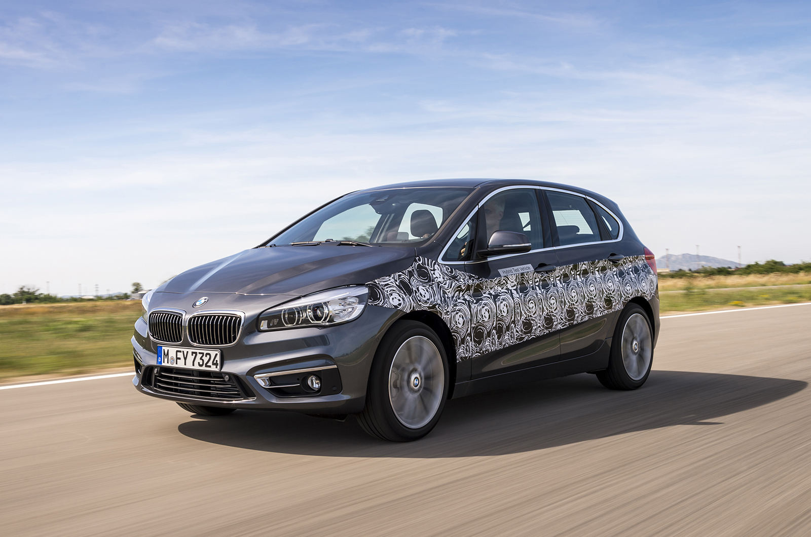 New 2 Series Active Tourer is the first modern BMW without an