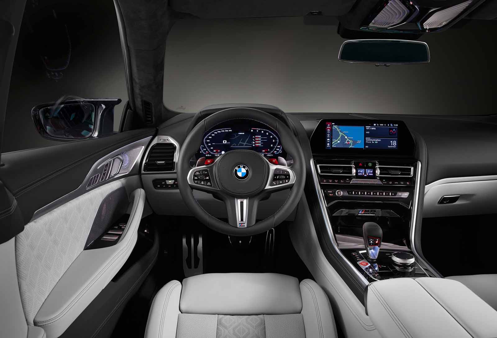 Bmw M8 Gran Coupe Has First Public Outing At La Show Autocar Bmw M8 Gran Coupe Has First Public Outing At La Show Autocar