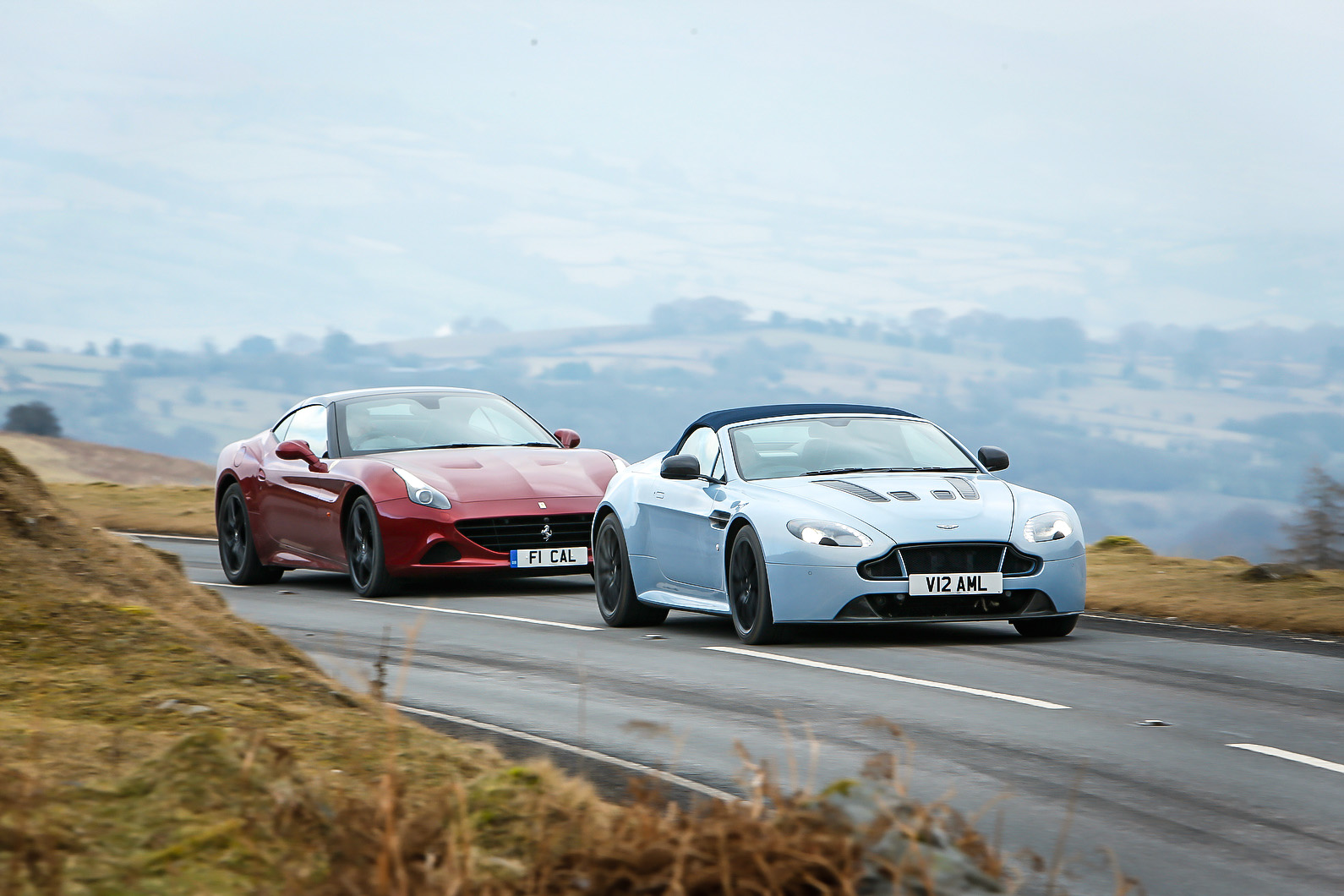 Ferrari California T Vs Porsche 911 Turbo S Aston V12 Vantage S Autocar