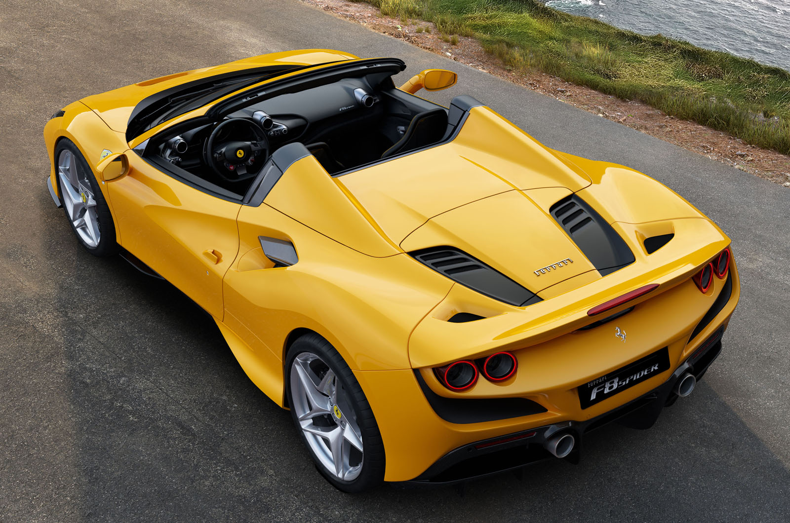 Ferrari Unleashes New F8 Spider As Mclaren 720s Spider Rival Autocar
