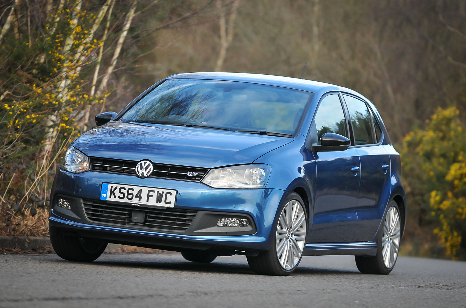 2015 Volkswagen Polo Blue GT DSG UK 