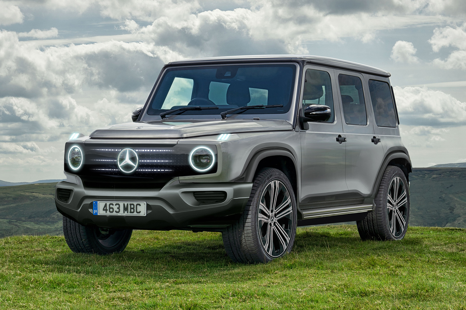 Mercedes Primes Luxury Eqg Electric G Class X Autocar