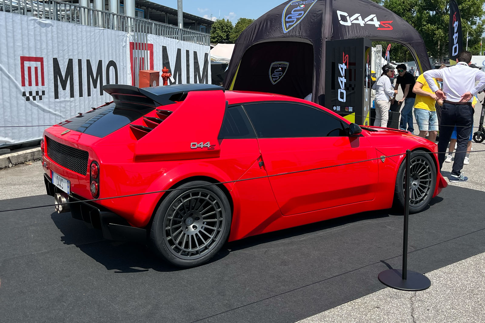 Delta S4 Rear Lancia Delta S4 Rear