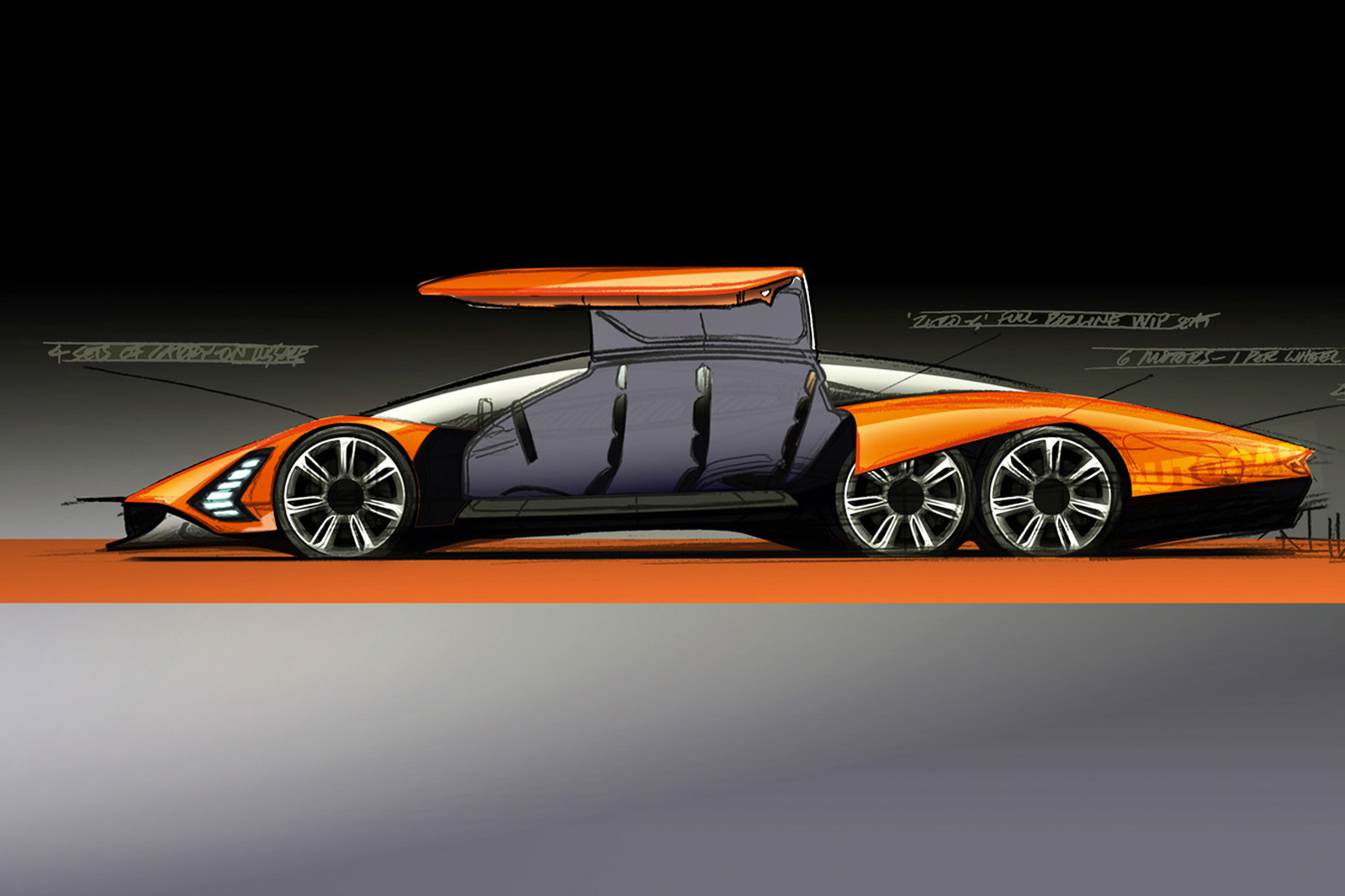 Hennessy launches 2400bhp 6-wheel EV in 2026 - London News Time
