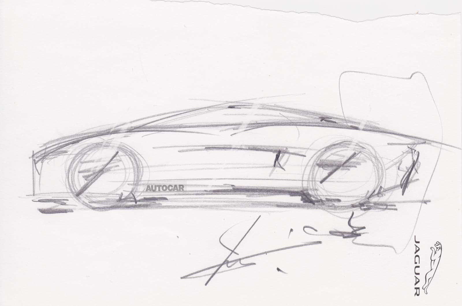 Realistic Car Drawing - Jaguar F-Type - Time Lapse - YouTube