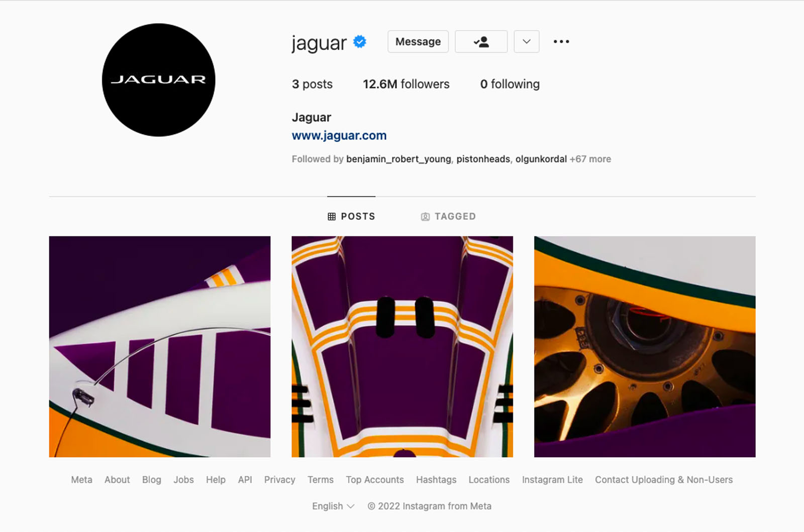 Jaguar löscht 10 Jahre Instagram-Posts, während sich eine Neuerfindung nähert