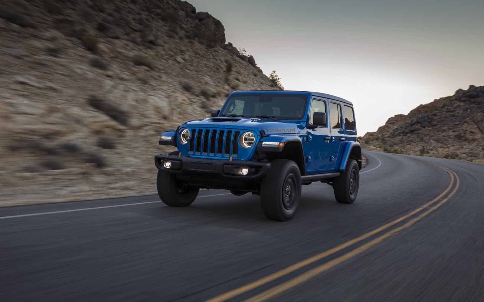 Jeep Wrangler Rubicon 392 is 6.4litre Hemipowered 4x4