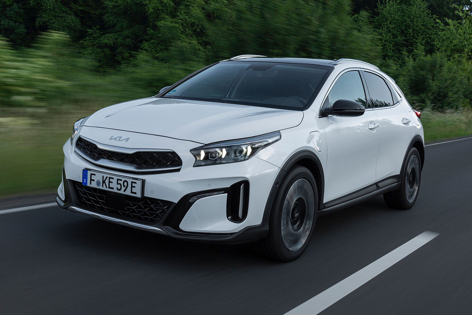 The new Kia XCeed PHEV, Chippenham, Wiltshire