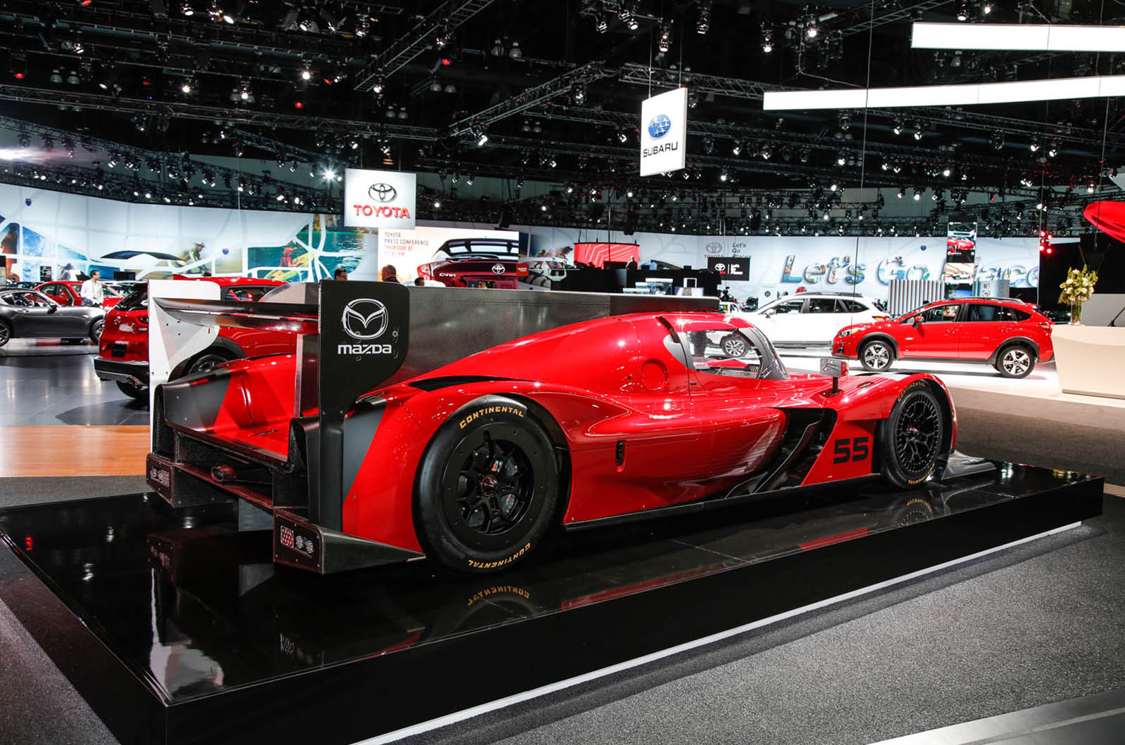 Mazda Rt24 P 600bhp Prototype Racer Revealed In La Autocar Mazda Rt24 P 600bhp Prototype Racer Revealed In La Autocar
