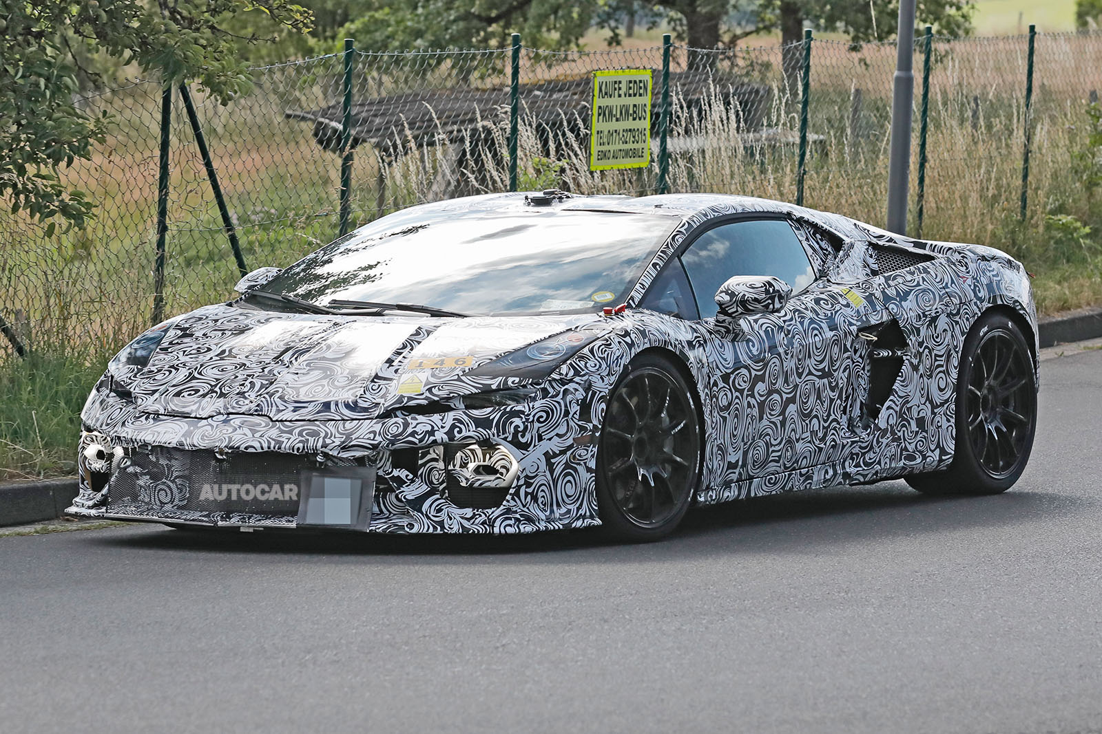 Huracan’s hybrid replacement hits public roads Autocar
