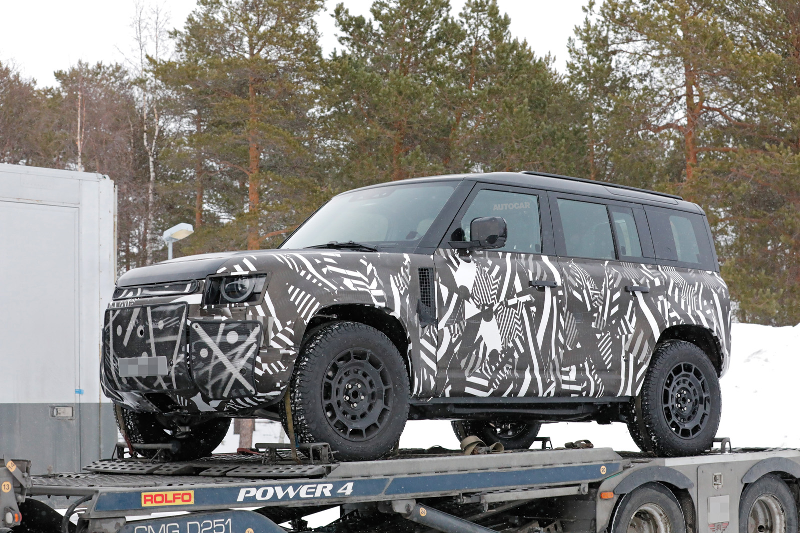 Land Rover Defender SVX Spied On Video Looking Rugged Near The Nurburgring