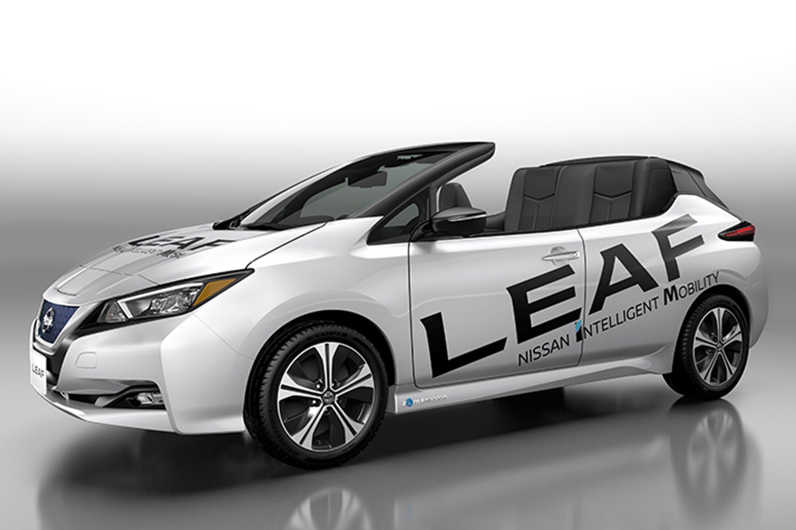Nissan Leaf Open Car is oneoff celebratory special roadster Autocar