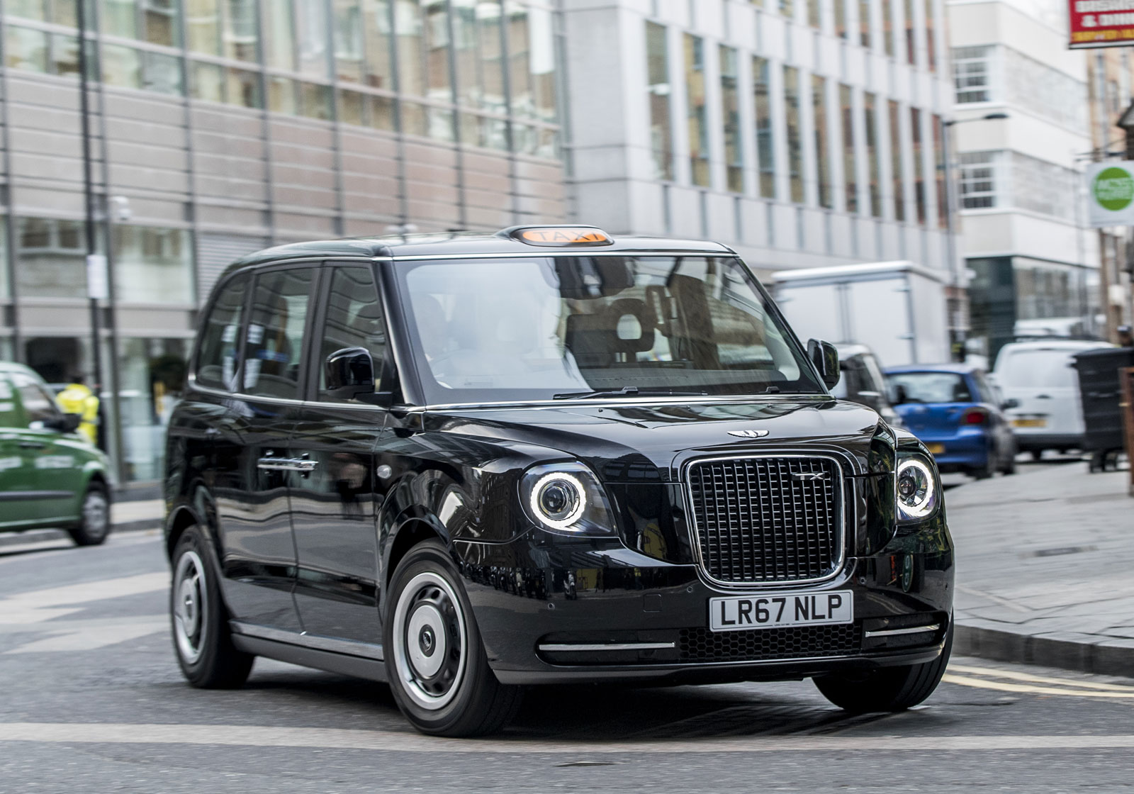 Electric black cheap cab range